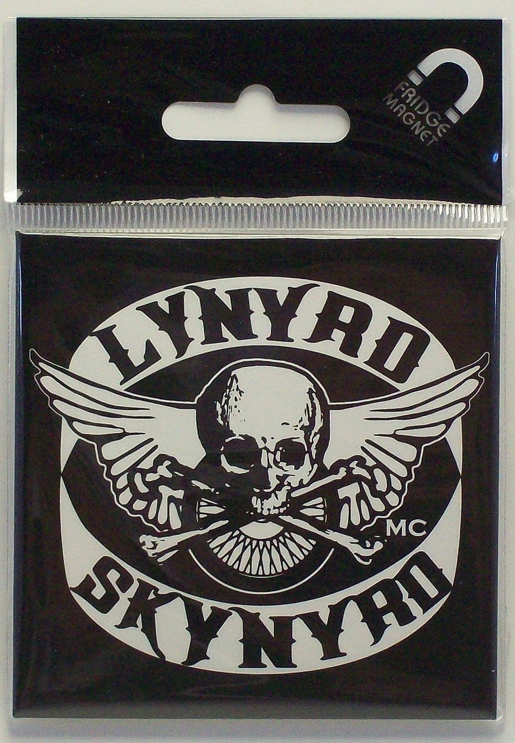 Lynyrd Skynyrd - Biker Patch Logo Fridge Magnet