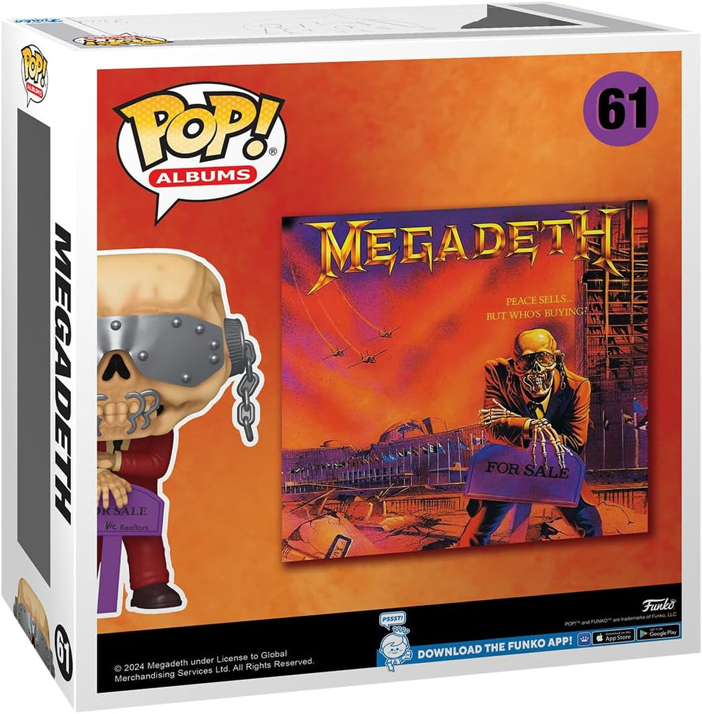 Funko Pop Albums - Megadeth Peace Sells.. But Who's Buying?  #61