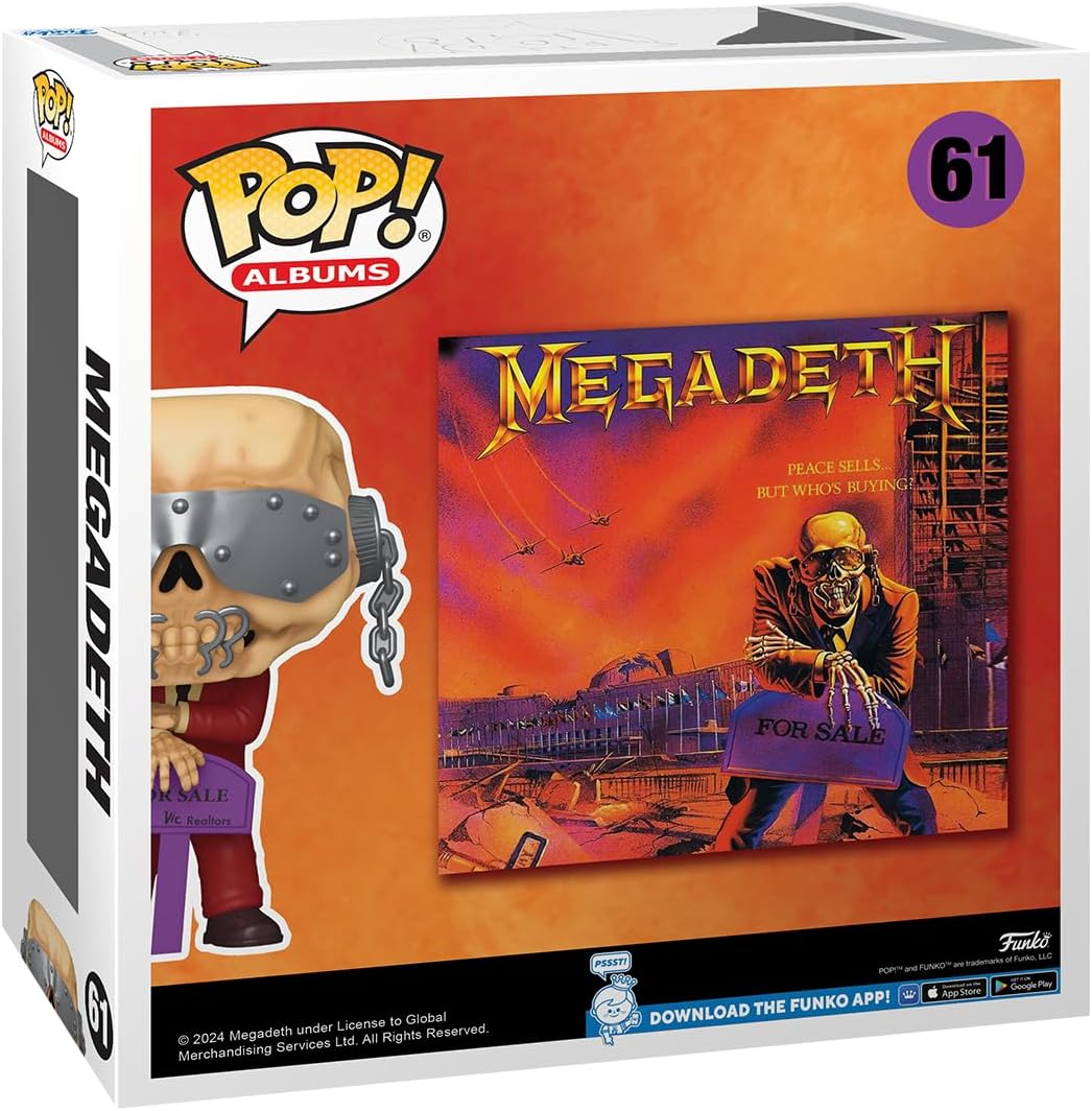 Funko Pop Albums - Megadeth Peace Sells.. But Who's Buying?  #61
