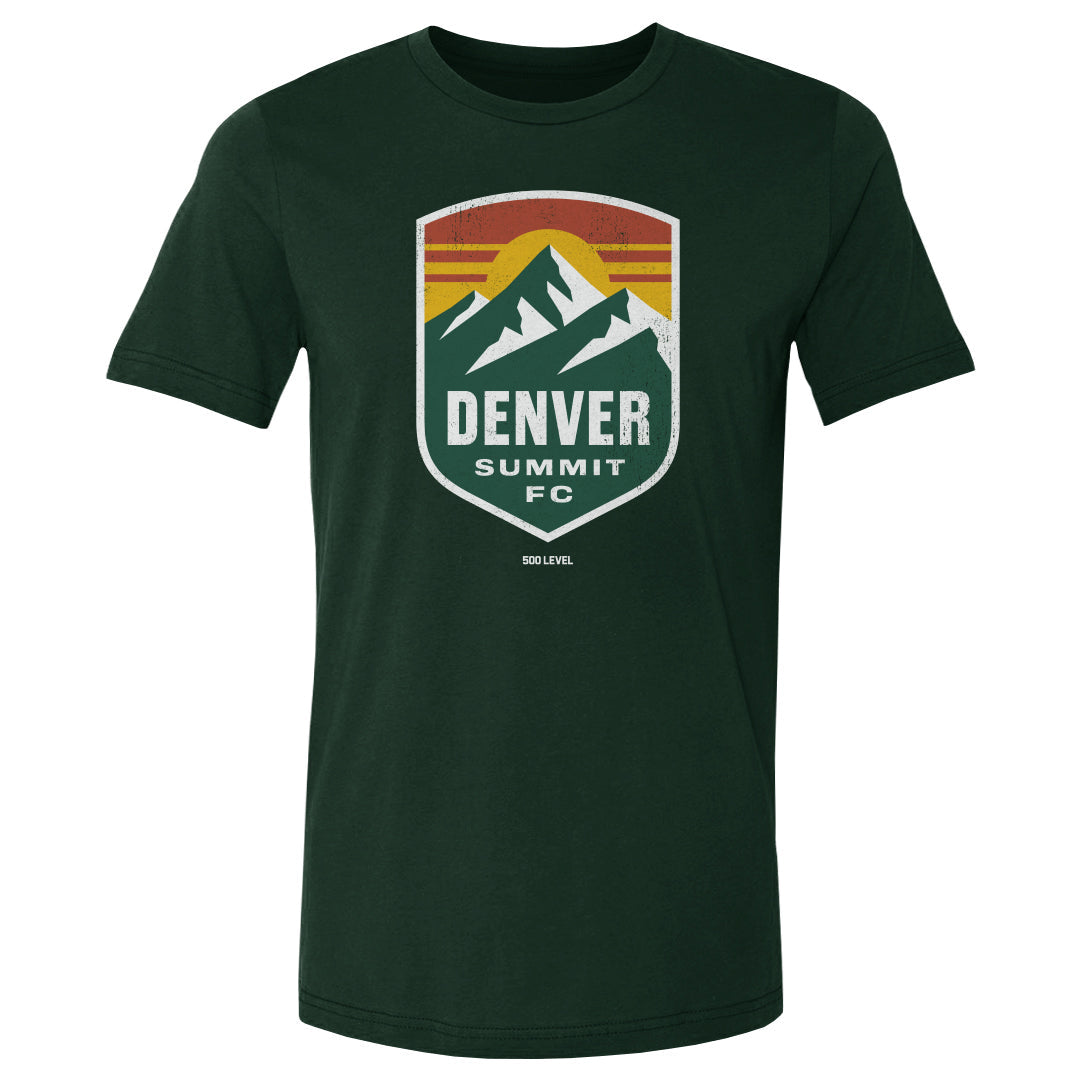 Denver Summit FC Vintage Primary Logo WHT