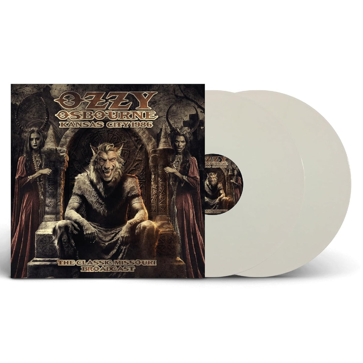 Ozzy Osbourne - Kansas City 1986 The Classic Missouri Broadcast Ltd Edition Record LP