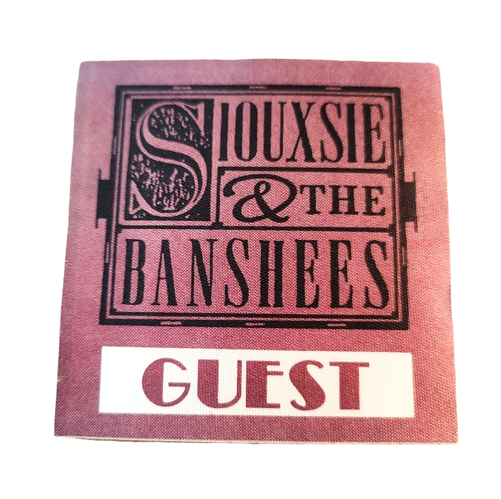 Siouxsie & The Banshees 80s Backstage Pass