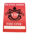 Elton John The One Tour 1992 Backstage Pass