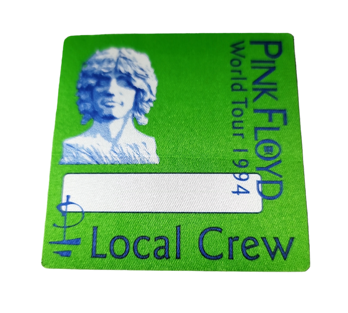 Pink Floyd Division Bell World Tour 1994 Backstage Pass OTTO green
