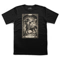 Sagittarius Tarot Card T-Shirt, Gothic Astrology Archer Graphic Tee