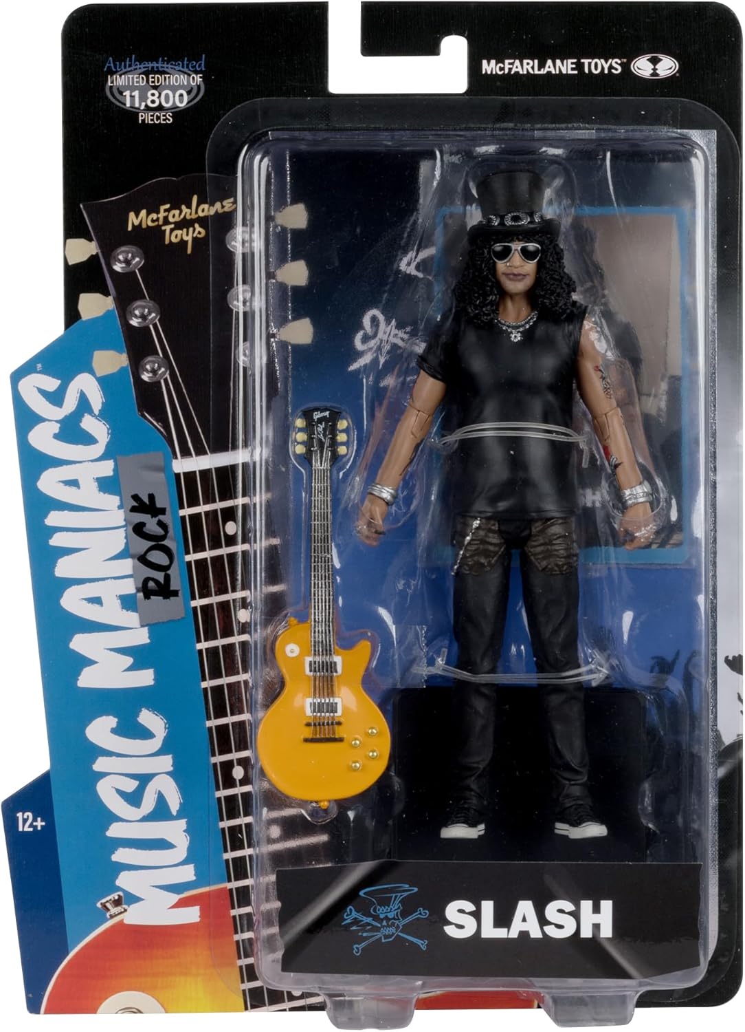 McFarlane Music Maniacs Slash Action Figure Limited Edition