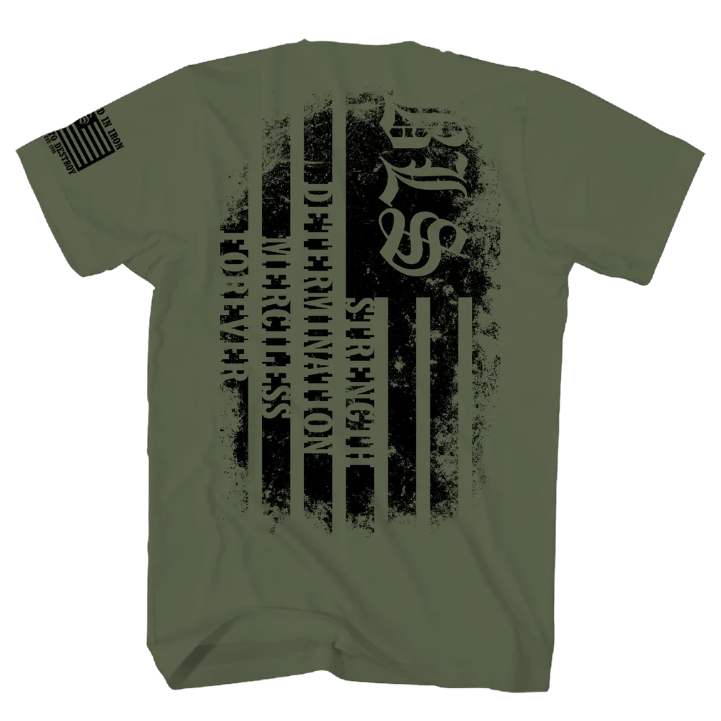 Black Label Society Green Flag T-Shirt | Officially Licensed Black Label Society Merchandise