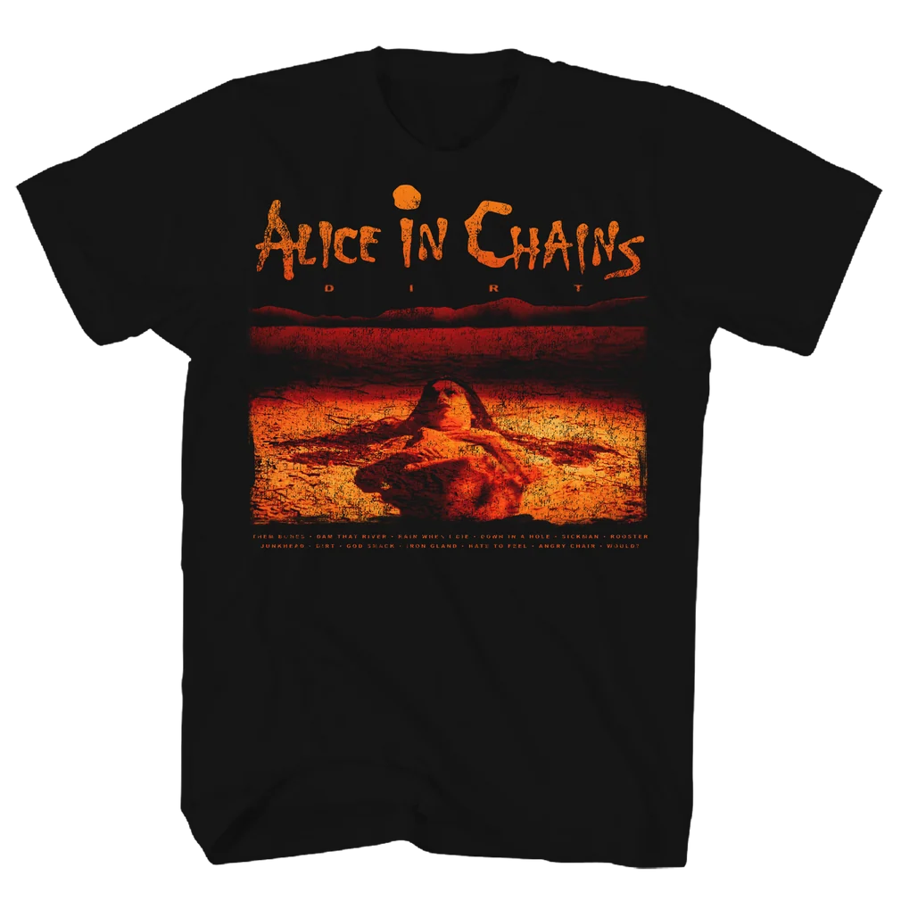 Alice In Chains Dirt Album T-Shirt | Officially Licensed Alice In Chains Merchandise
