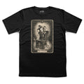 The Unwound | Gothic Jack-in-the-Box T-Shirt | Dark Victorian Tarot Jester Graphic Tee