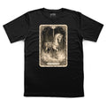 The Forgotten Ride | Gothic Carousel Horse T-Shirt | Victorian Tarot Graphic Tee | Dark Fantasy Apparel