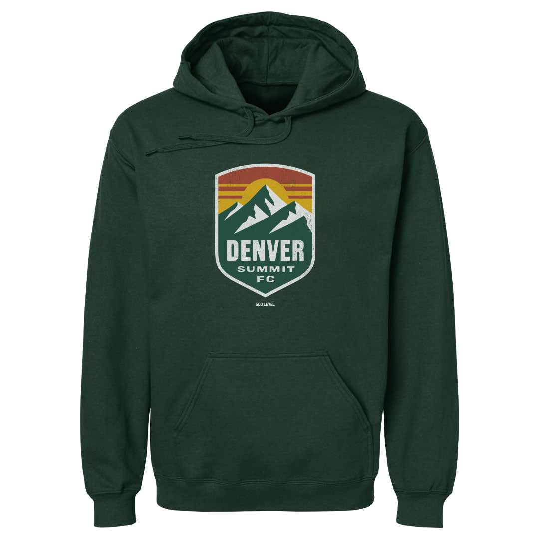 Denver Summit FC Vintage Primary Logo WHT
