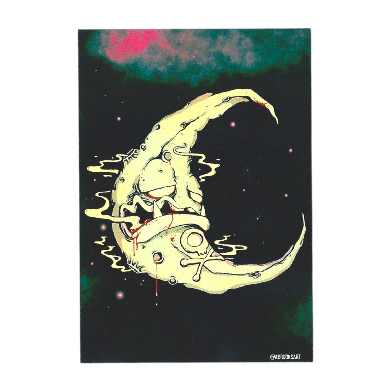 Aaron Brooks Dark Side of the Weez (Zombie) Sticker