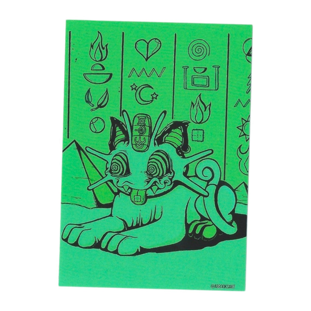 Aaron Brooks Fluff-Meowth Sticker Pack