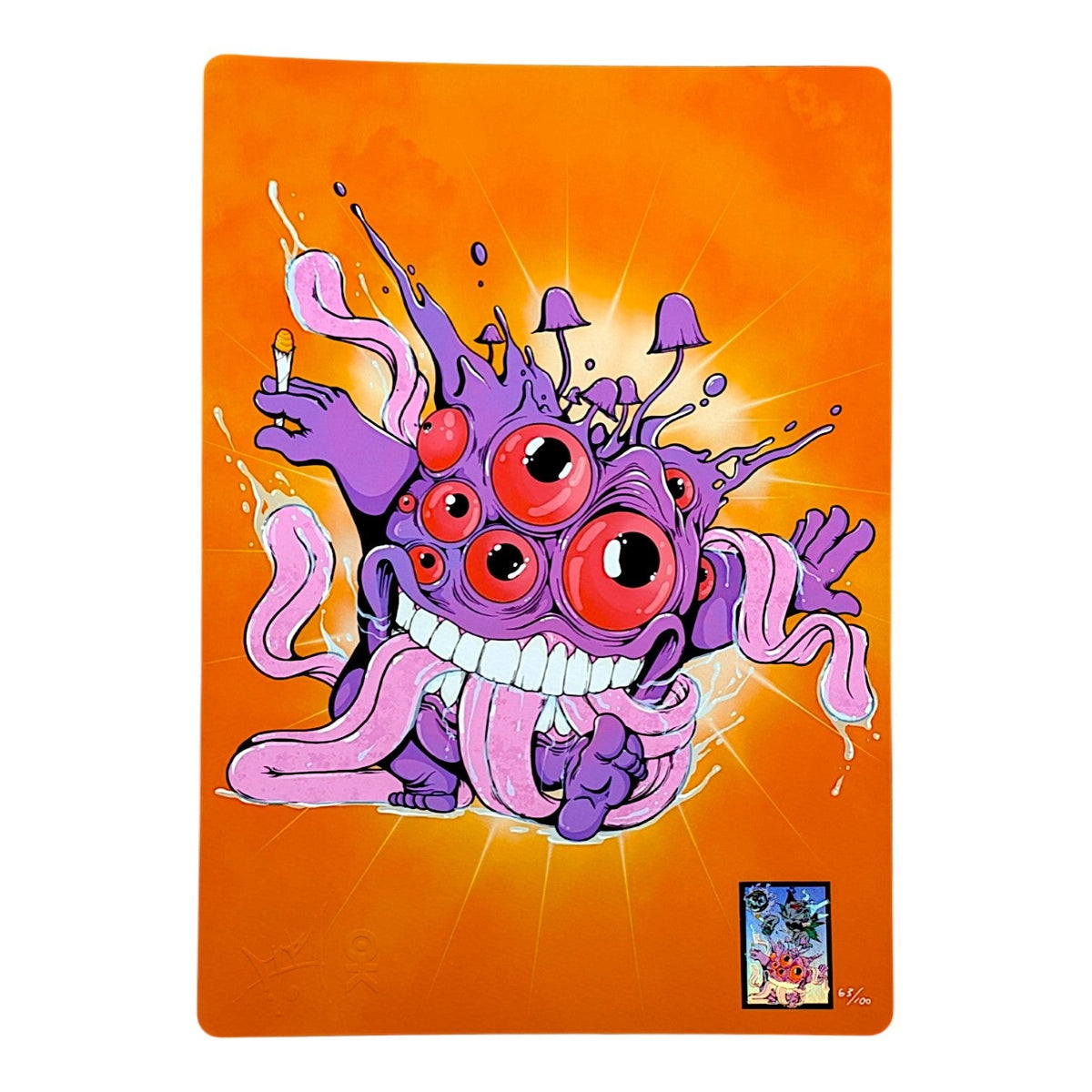 Aaron Brooks "Gnar-Gnar " Print