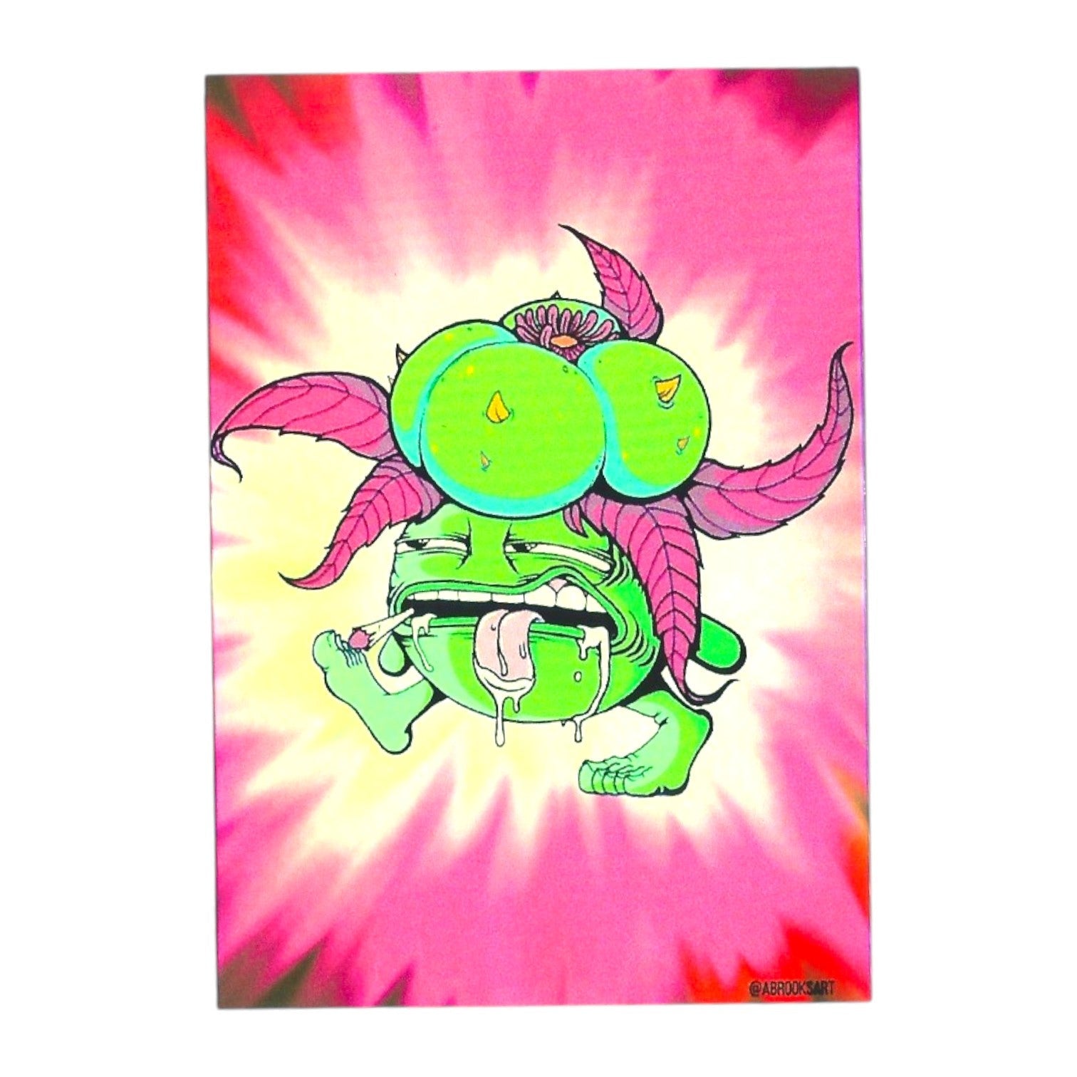 Aaron Brooks Not-So-Gloom (Neon) Sticker