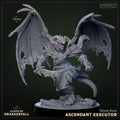 Ascendant Executor (Male Winged Dragonborn Commander)