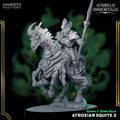 Atroxian Equite: Sculpt 2 (Skeleton Warrior Cavalry Unit)