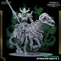 Atroxian Equite: Sculpt 3 (Skeleton Warrior Cavalry Unit)