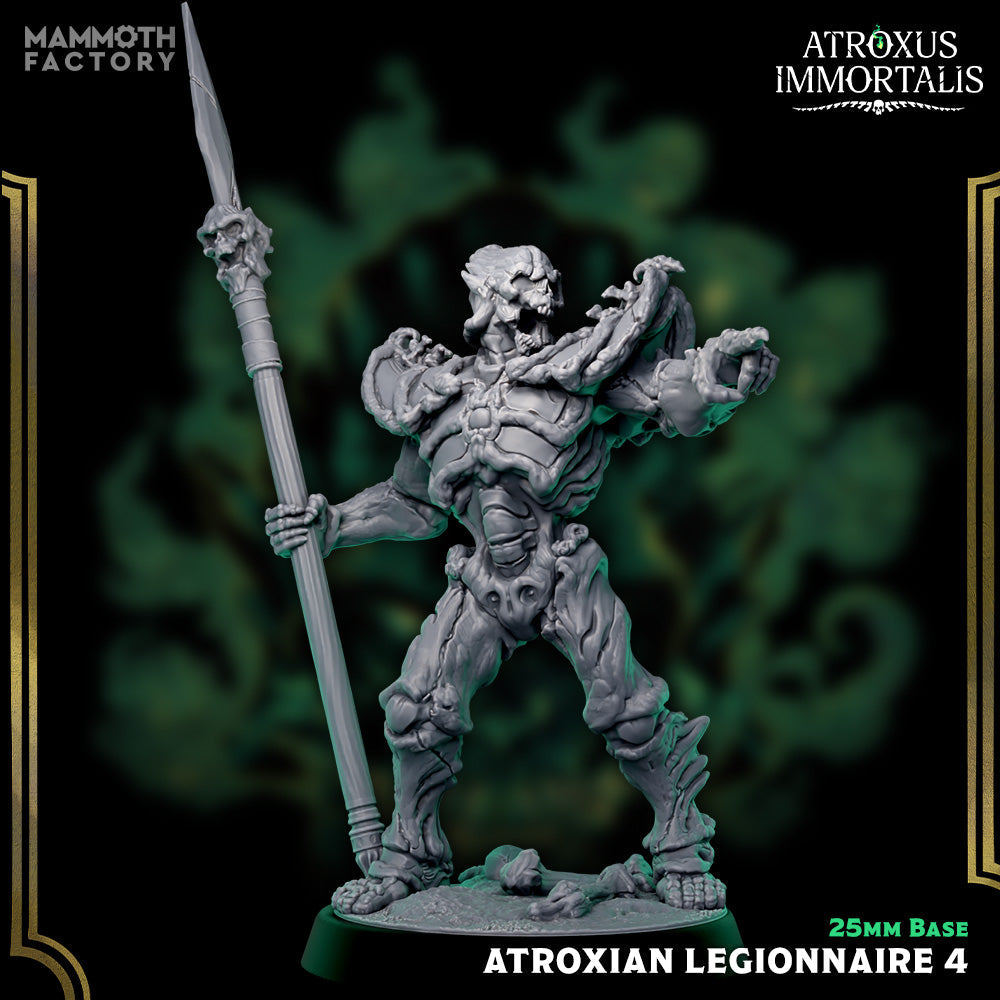Atroxian Legionnaire: Sculpt 4 (Skeleton Warrior)