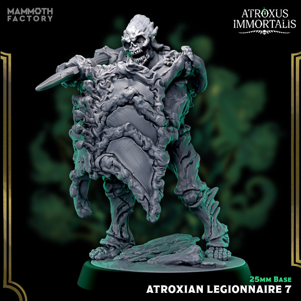 Atroxian Legionnaire: Sculpt 7 (Skeleton Warrior)