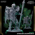 Atroxian Legionnaire: Sculpt 9 (Skeleton Warrior)
