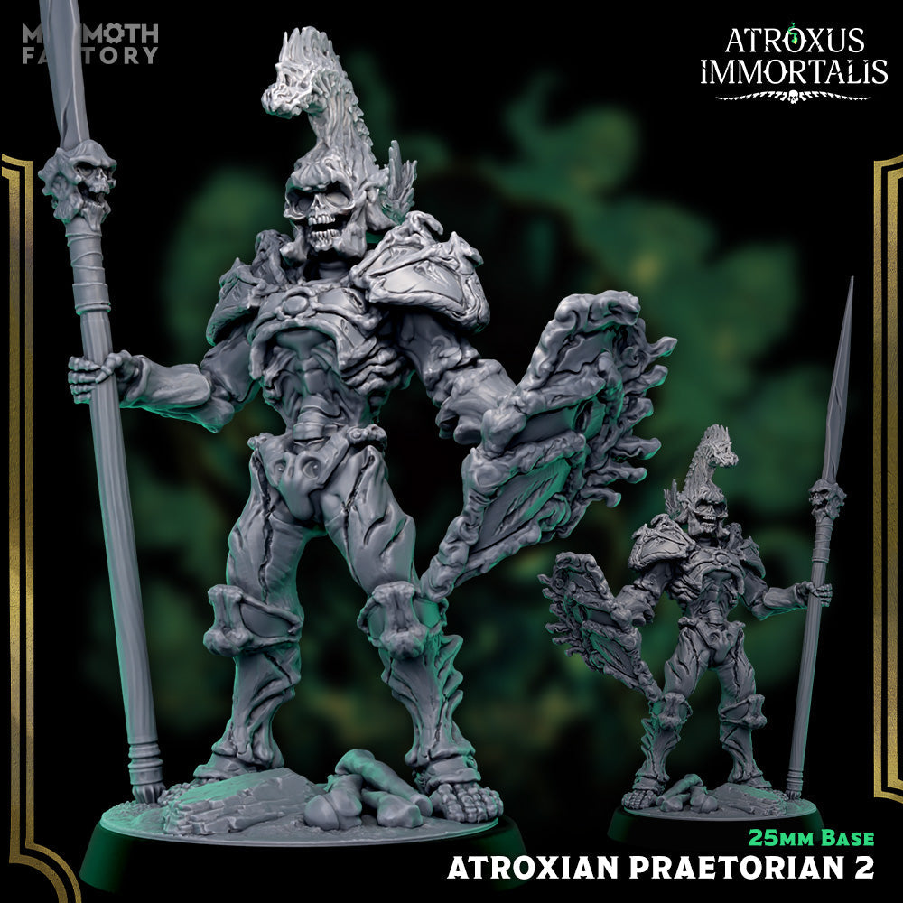 Atroxian Praetorian: Sculpt 2 (Skeleton Warrior)