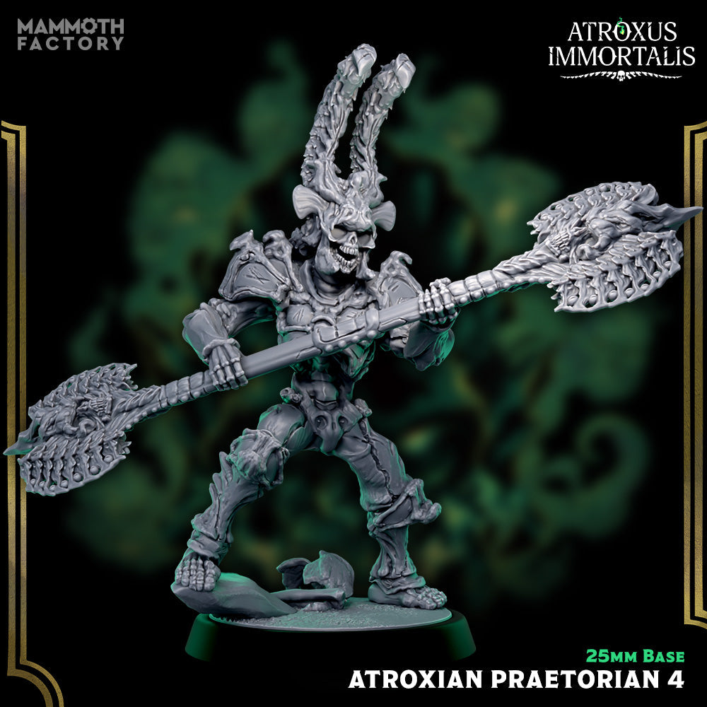Atroxian Praetorian: Sculpt 4 (Skeleton Warrior)