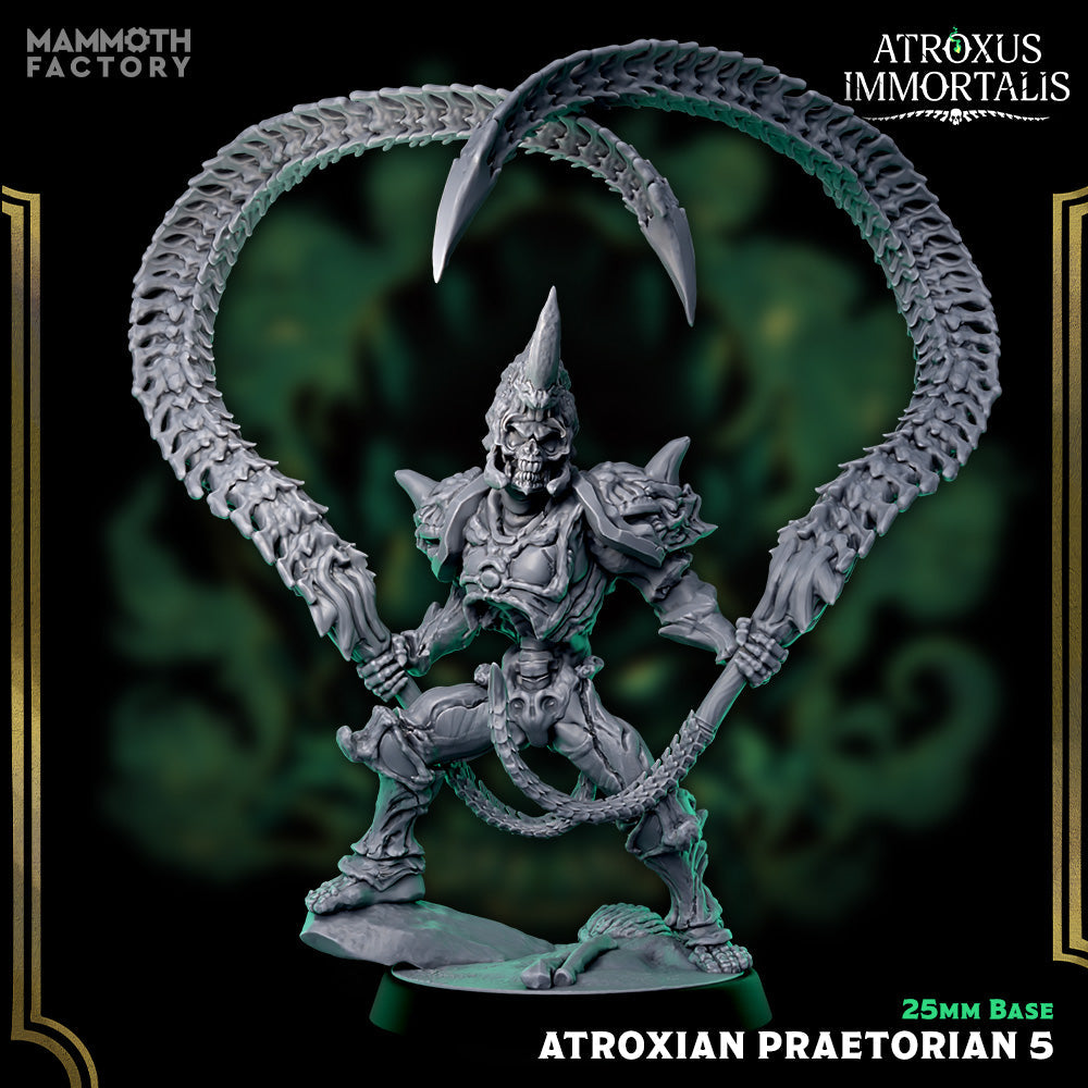 Atroxian Praetorian: Sculpt 5 (Skeleton Warrior)