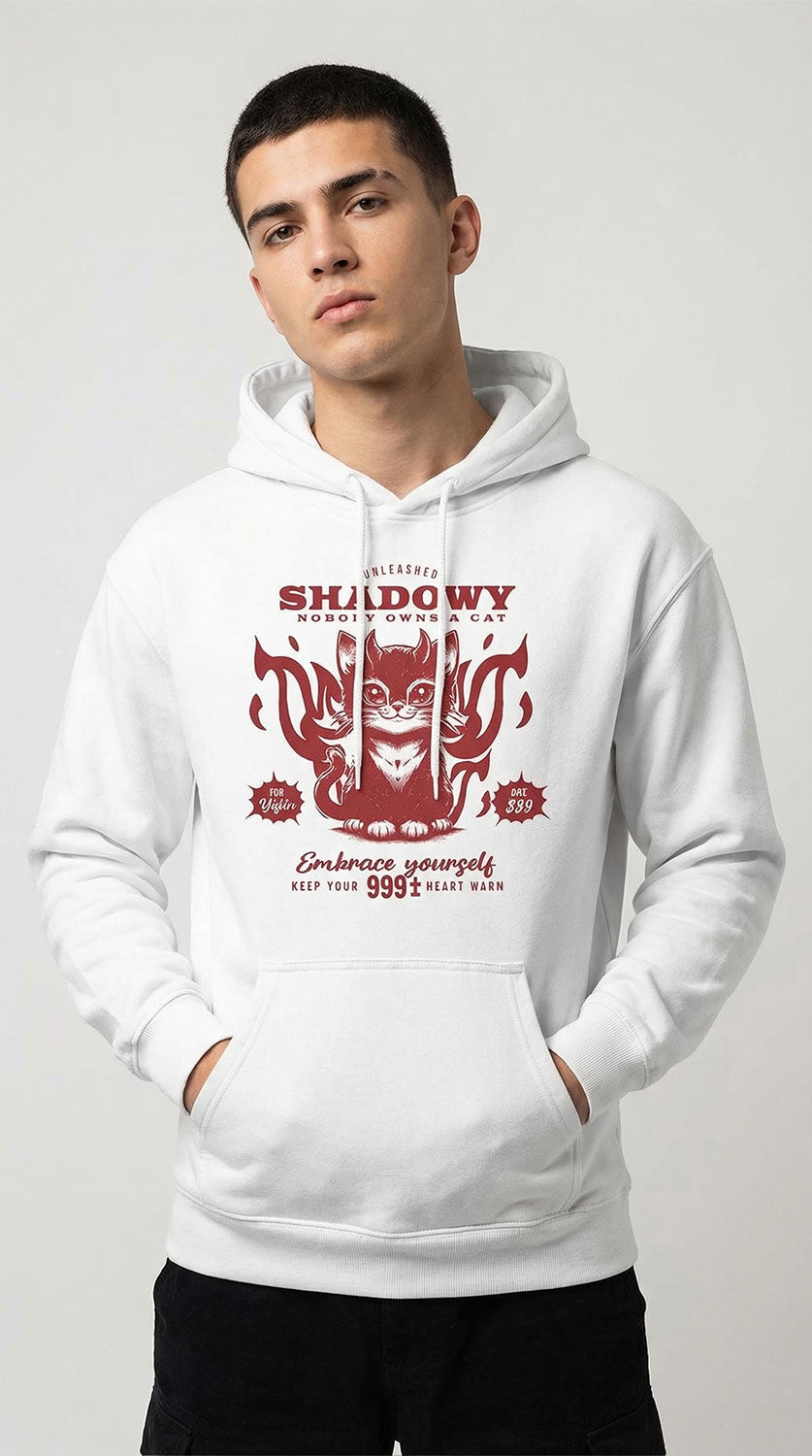 Shadowy Cat Hoodie