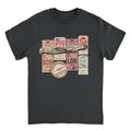 Pan Am Baggage Tags Montage Black T-Shirt