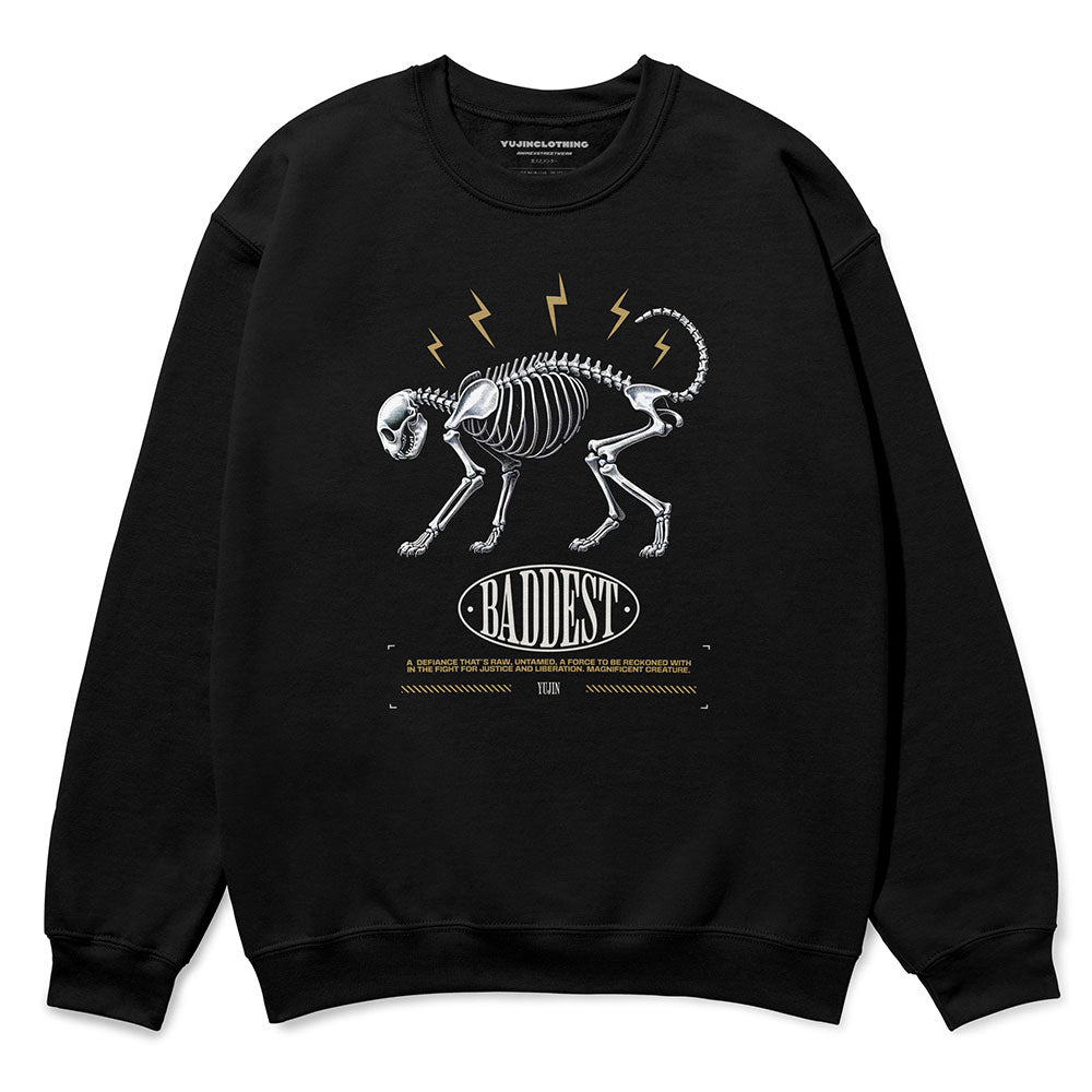 Baddest Cat Sweatshirt