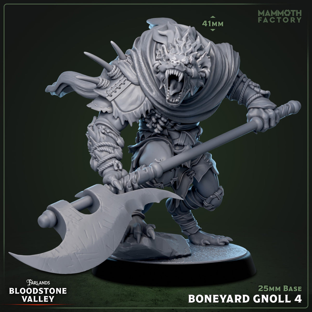 Boneyard Gnoll: Sculpt 4