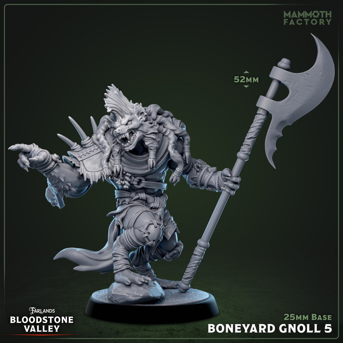 Boneyard Gnoll: Sculpt 5
