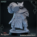 Burrowtown Folk: Sculpt 1 (Male Rhox Villager)