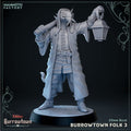 Burrowtown Folk: Sculpt 3 (Male Lupin Villager)