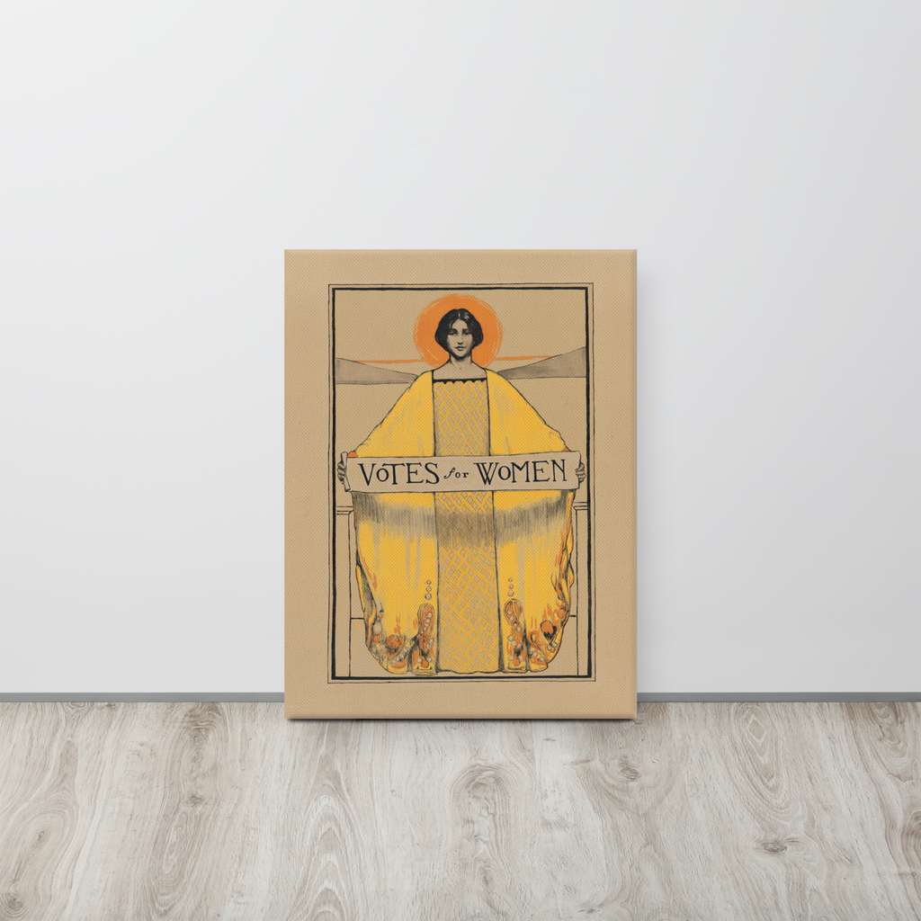 Bertha Margaret Boye Votes For Women 1913 Canvas Print (18" X 24")