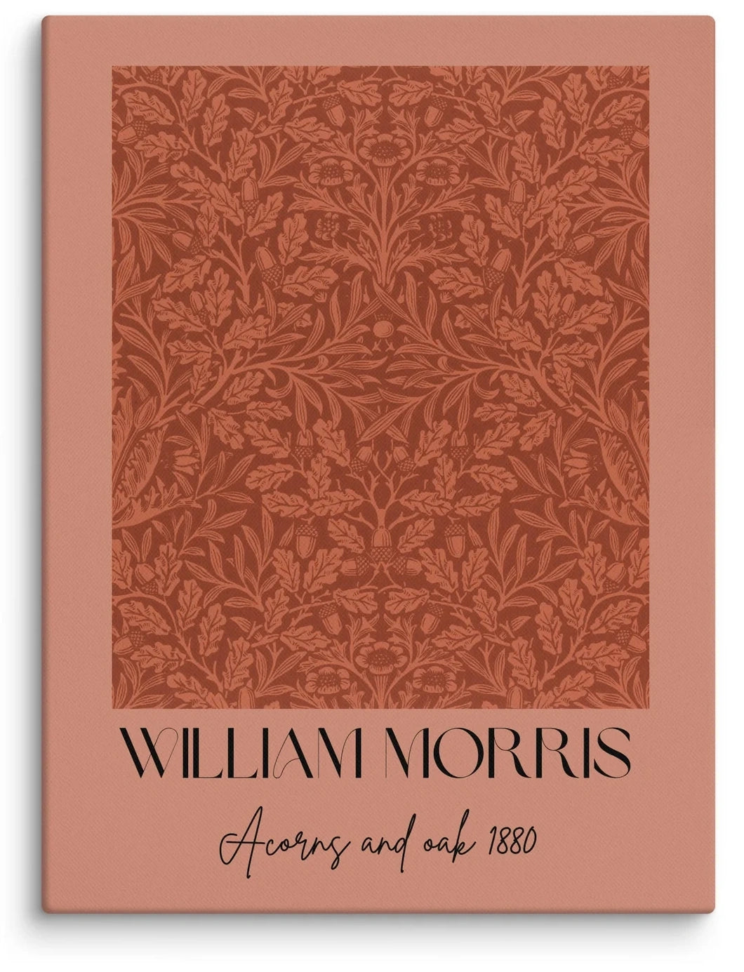 William Morris Acorns & Oak 1880 Canvas Print (18" X 24")