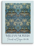 William Morris Peacock & Dragon Canvas Print (18" X 24")