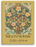 William Morris Exhibition Art 1834-1896 Canvas Print (18" X 24")