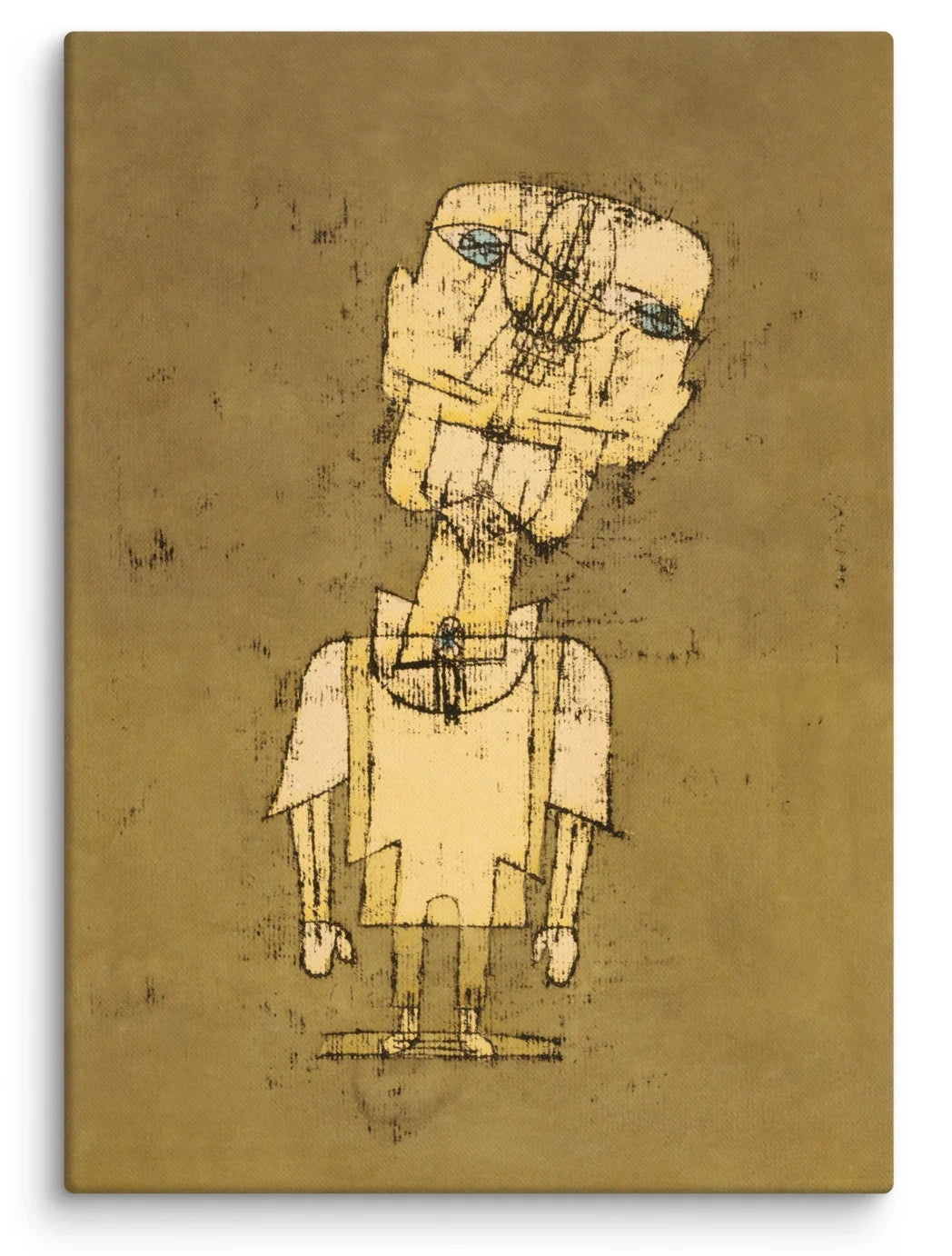 Paul Klee Ghost of a Genius 1922 Canvas Print (20" X 28")