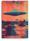 Tangerine Sky Canvas Print (20" X 28")