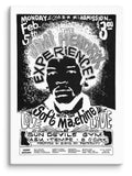Jimi Hendrix Experience with The Soft Machine Canvas Print (20" X 28")