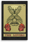 The Lovers Canvas Print (24" X 36")