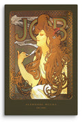 Alphonse Mucha JOB 1896 Canvas Print (24" X 36")