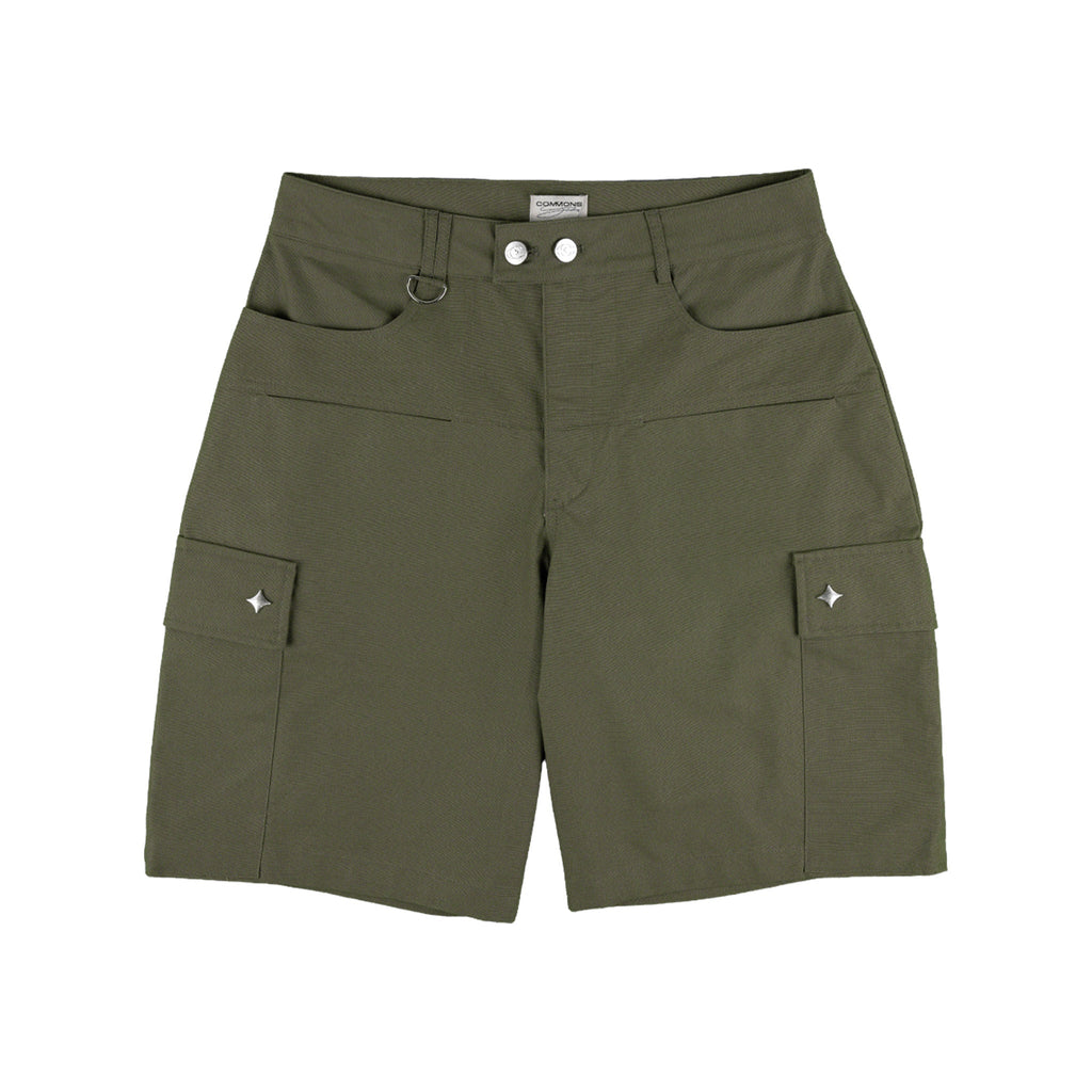 Commons Ripstop Cargo Short Green