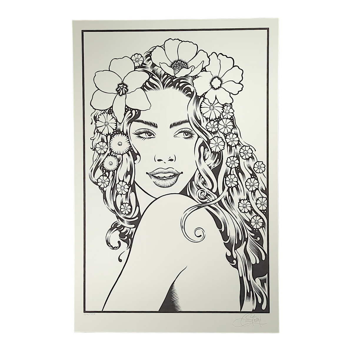 Chuck Sperry "Syrinx" Test Print