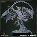 Courtier of Wrath: Sculpt 1 (Winged Chain Demon)