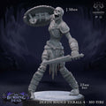 Death Bound Thrall: Sculpt 4 (Skeleton Warrior, Regular or On Fire)