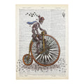 Emek "Bicycle" Vintage Dictionary Page Print