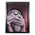 Emek "Cyberman (Red)" Framed Acrylic Diorama
